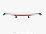 Carbon Spoiler With Internal Brackets Uprights + LED compatible with Toyota GR86
