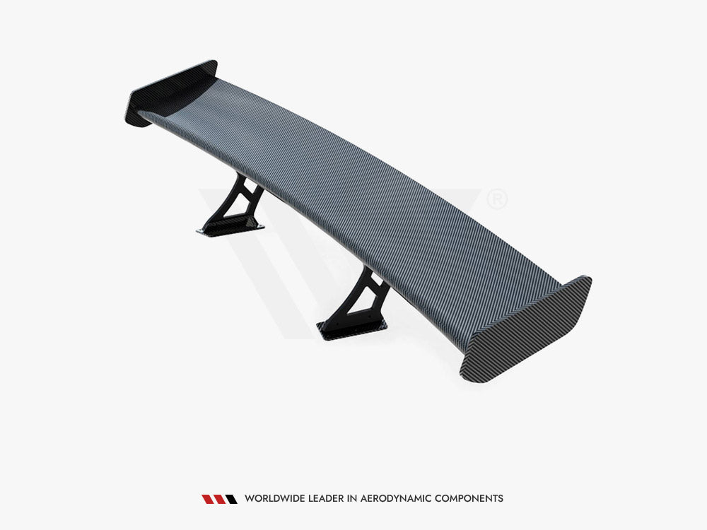 Carbon Spoiler With Internal Brackets Uprights + LED compatible with Toyota GR86