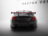 Carbon Spoiler With Upper Swan Mounting + LED compatible with Toyota GR86