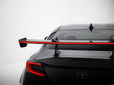 Carbon Spoiler With Upper Swan Mounting + LED compatible with Toyota GR86