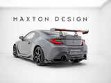 Carbon Spoiler With Upper Swan Mounting + LED compatible with Toyota GR86