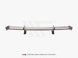 Carbon Spoiler With Upper Swan Mounting + LED compatible with Toyota GR86