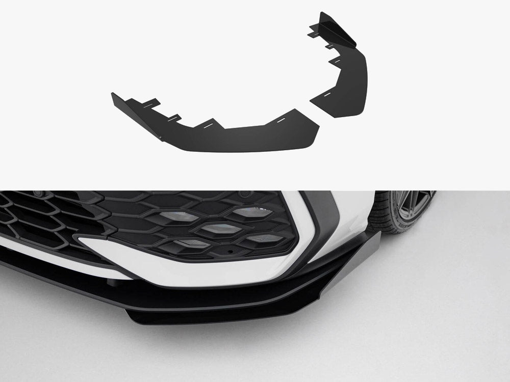 Front Flaps compatible with Volkswagen Golf GTI / GTE / R-Line Mk8 Facelift