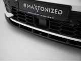 Front Splitter V.5 compatible with Volkswagen Golf GTI / GTE / R-Line Mk8 Facelift