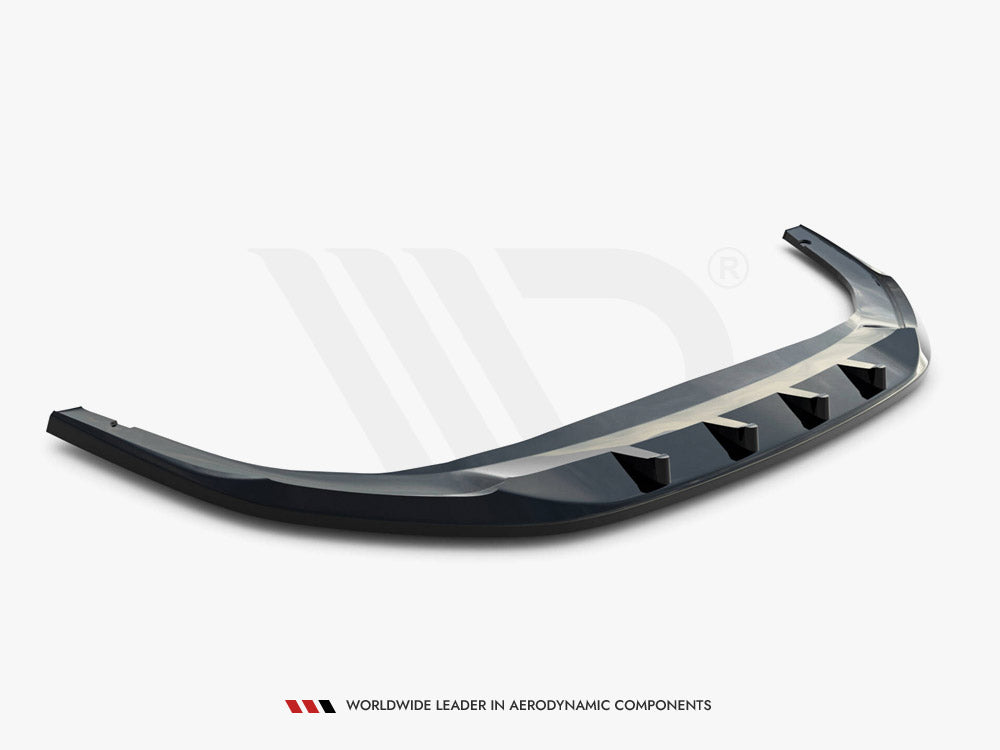Front Splitter V.5 compatible with Volkswagen Golf GTI / GTE / R-Line Mk8 Facelift