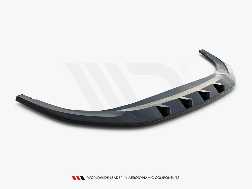 Front Splitter V.1 compatible with Volkswagen Golf GTI / GTE / R-Line Mk8 Facelift
