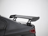 Carbon Spoiler With Internal Brackets Uprights + LED compatible with BMW 5 / M5 Sedan G30 / F90