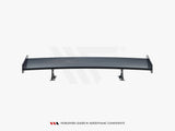 Carbon Spoiler With Internal Brackets Uprights + LED compatible with BMW 5 / M5 Sedan G30 / F90