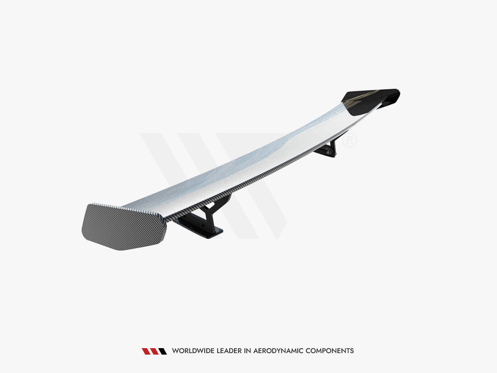 Carbon Spoiler With Internal Brackets Uprights compatible with BMW 5 / M5 Sedan G30 / F90
