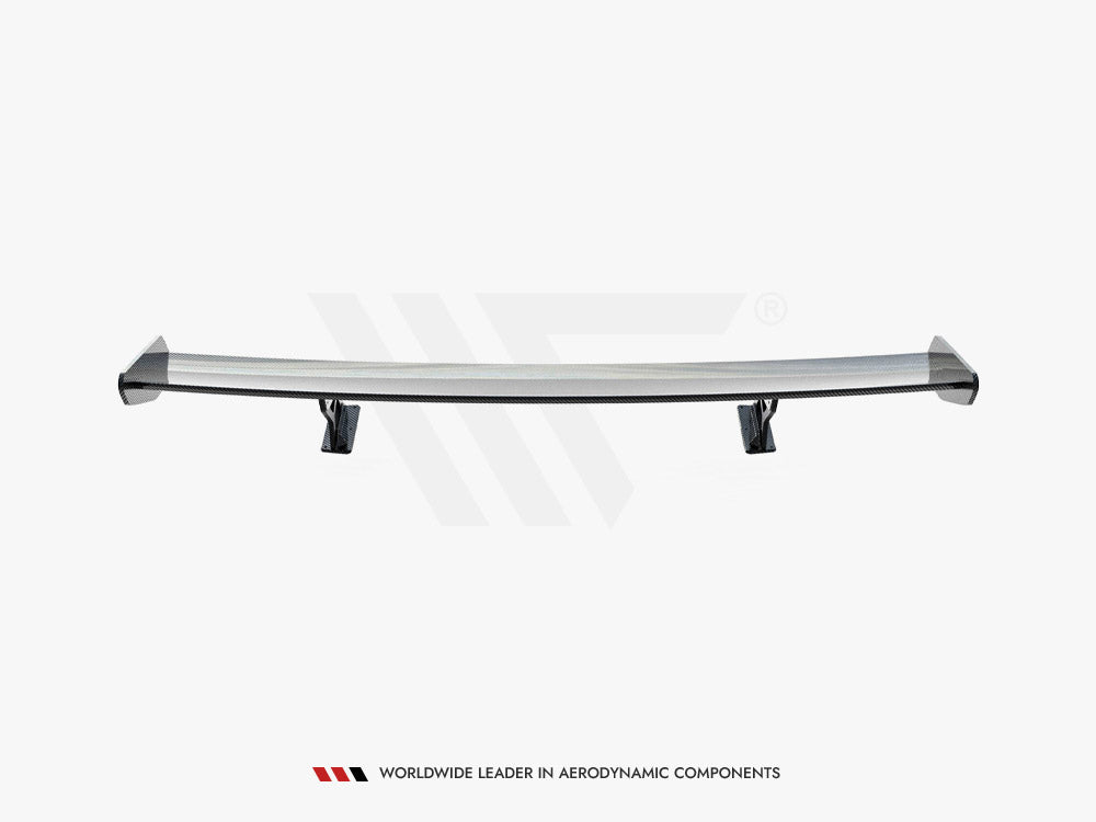 Carbon Spoiler With Internal Brackets Uprights compatible with BMW 5 / M5 Sedan G30 / F90