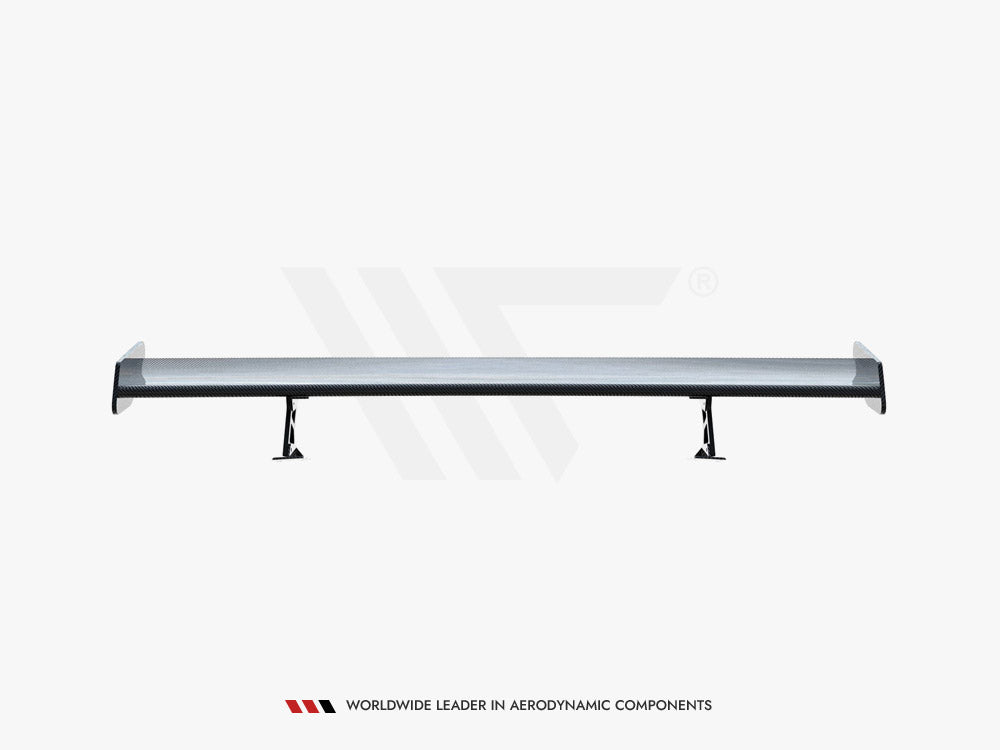 Carbon Spoiler With Internal Brackets Uprights compatible with BMW 5 / M5 Sedan G30 / F90