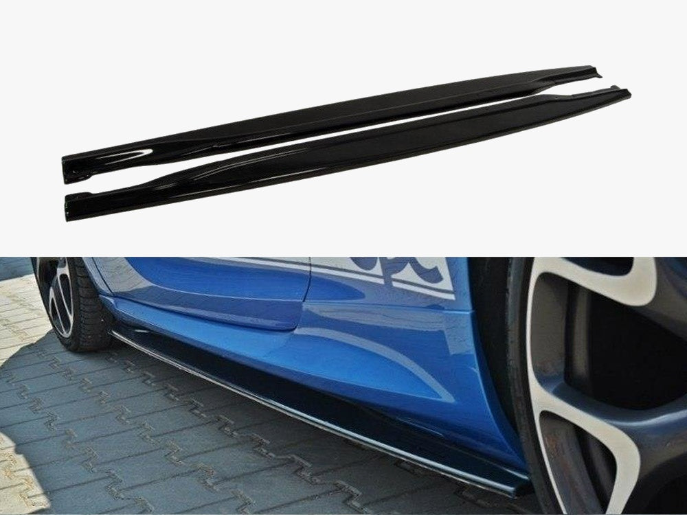 Side Skirts Diffusers compatible with Opel Astra J OPC / VXR