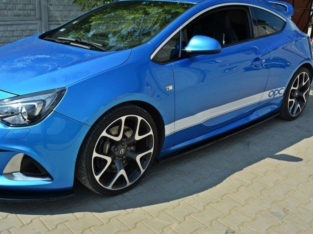 Side Skirts Diffusers compatible with Opel Astra J OPC / VXR
