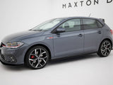 Street PRO Side Skirt Diffusers compatible with Volkswagen Polo GTI / R-Line Mk6 Facelift