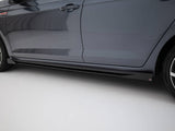 Street PRO Side Skirt Diffusers + Flaps compatible with Volkswagen Polo GTI / R-Line Mk6 Facelift