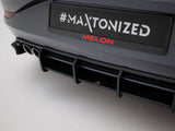 Street PRO Rear Diffuser compatible with Volkswagen Polo GTI Mk6 Facelift