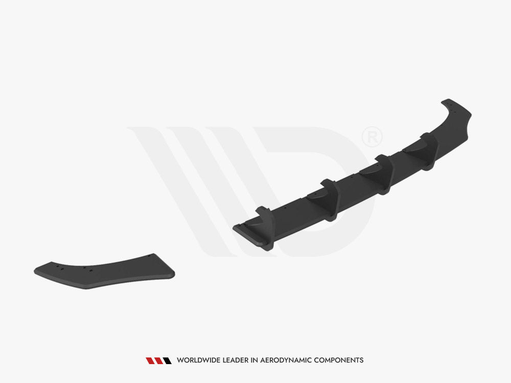 Street PRO Rear Diffuser compatible with Volkswagen Polo GTI Mk6 Facelift