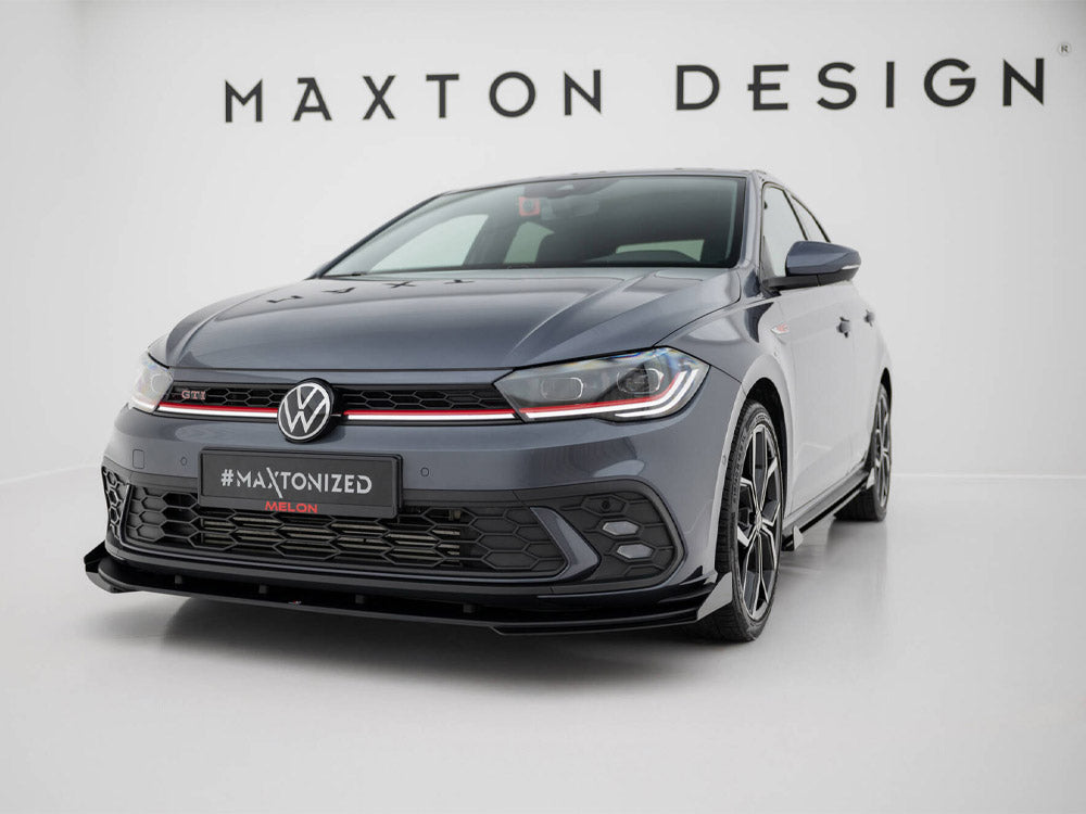 Front Flaps compatible with Volkswagen Polo GTI / R-Line Mk6 Facelift