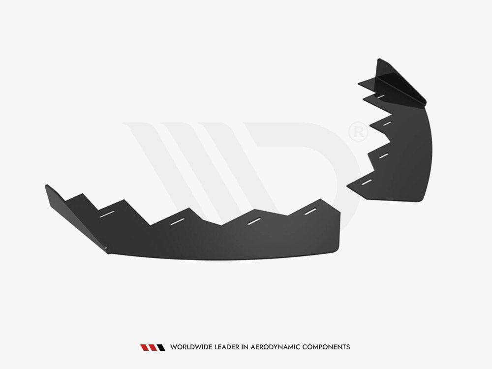 Front Flaps compatible with Volkswagen Polo GTI / R-Line Mk6 Facelift