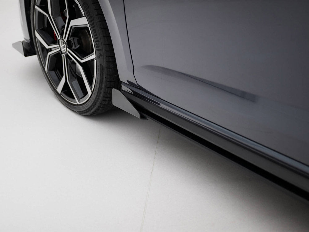 Side Flaps compatible with Volkswagen Polo GTI / R-Line Mk6 Facelift