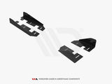 Side Flaps compatible with Volkswagen Polo GTI / R-Line Mk6 Facelift