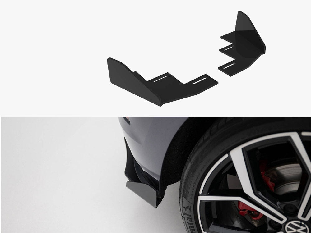 Rear Side Flaps compatible with Volkswagen Polo GTI Mk6 Facelift