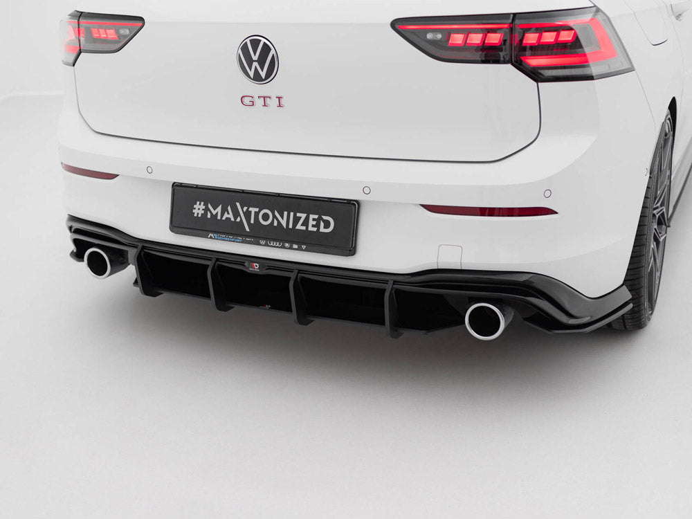 Street PRO Rear Diffuser V.4 compatible with Volkswagen Golf GTI Mk8