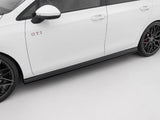 Street PRO Side Skirts Diffusers V.2 compatible with Volkswagen Golf GTI / GTE / GTI Clubsport / R-Line Mk8