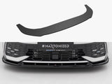 Street PRO Front Splitter V.2 compatible with Volkswagen Golf GTI / GTE / R-Line Mk8 Facelift