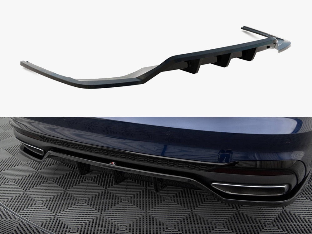 Rear Splitter (Vertical Bars) V.2 compatible with Audi A4 S Line B9 Facelift