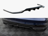 Rear Splitter (Vertical Bars) V.2 compatible with Audi A4 S Line B9 Facelift