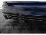 Rear Splitter (Vertical Bars) V.2 compatible with Audi A4 S Line B9 Facelift