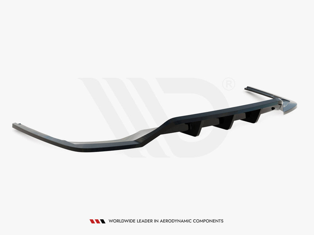 Rear Splitter (Vertical Bars) V.2 compatible with Audi A4 S Line B9 Facelift
