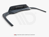Rear Splitter (Vertical Bars) V.2 compatible with Audi A4 S Line B9 Facelift