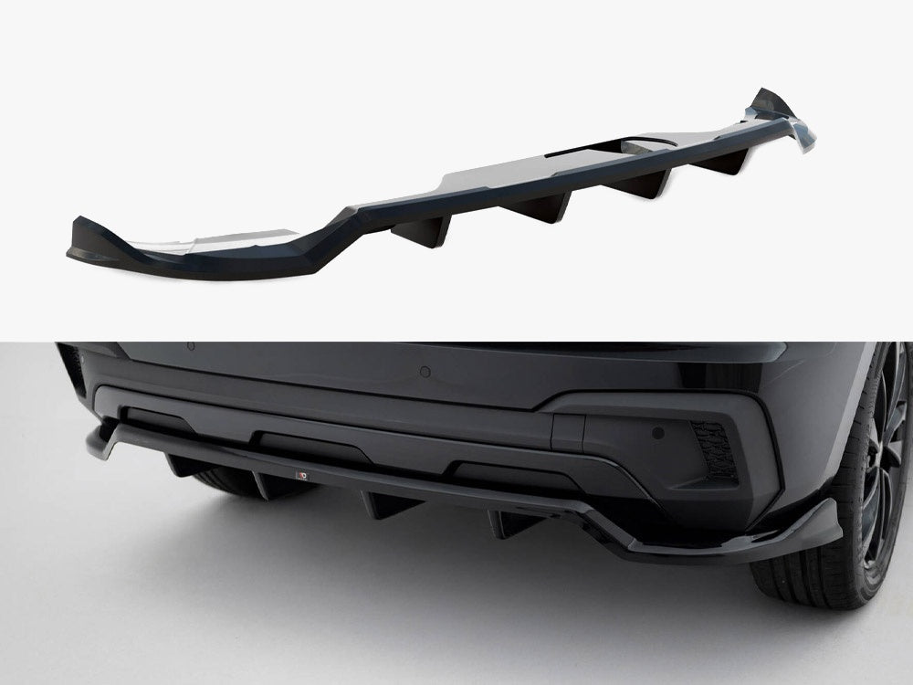 Rear Splitter (Vertical Bars) compatible with Skoda Kamiq Monte Carlo Mk1 Facelift
