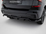 Rear Splitter (Vertical Bars) compatible with Skoda Kamiq Monte Carlo Mk1 Facelift