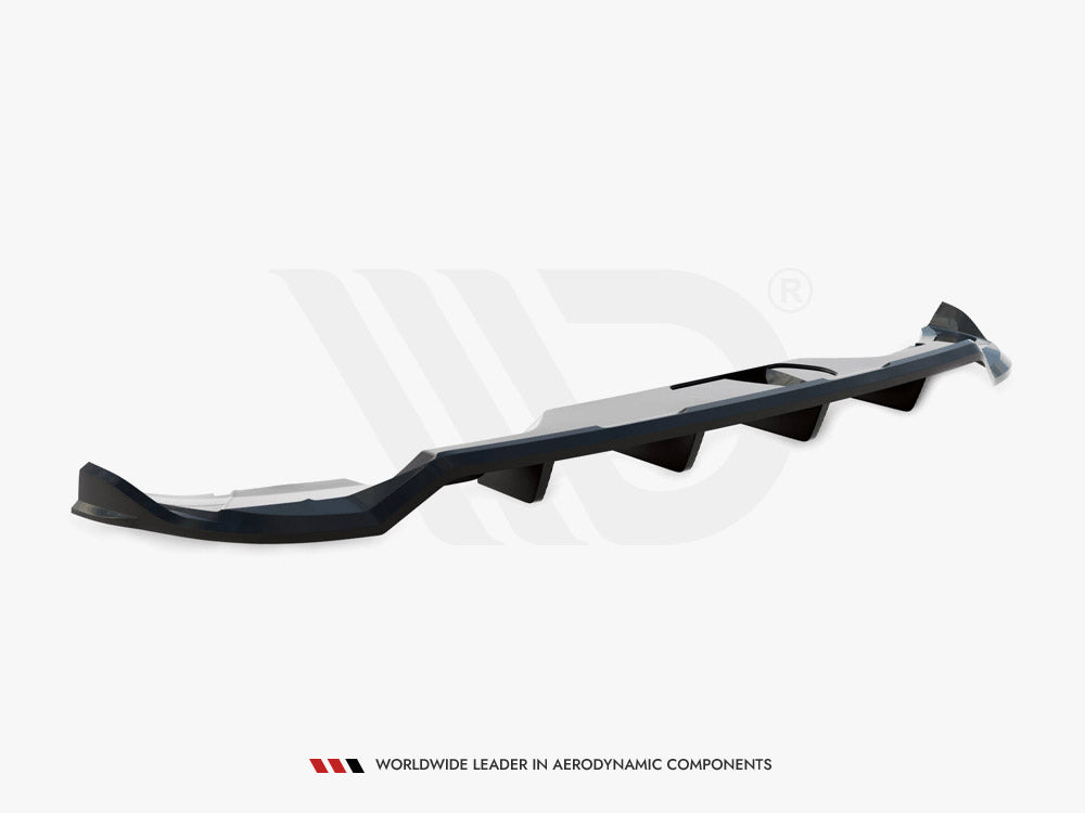 Rear Splitter (Vertical Bars) compatible with Skoda Kamiq Monte Carlo Mk1 Facelift