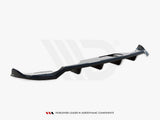 Rear Splitter (Vertical Bars) compatible with Skoda Kamiq Monte Carlo Mk1 Facelift