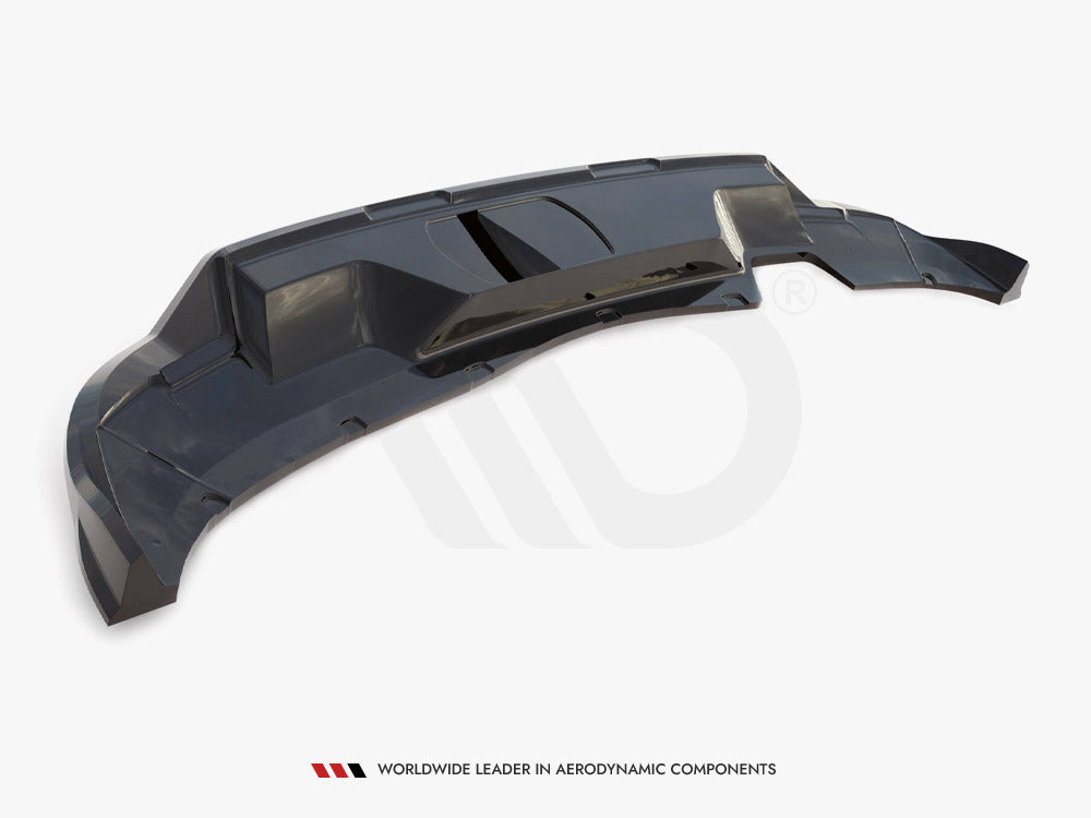 Rear Splitter (Vertical Bars) compatible with Skoda Kamiq Monte Carlo Mk1 Facelift