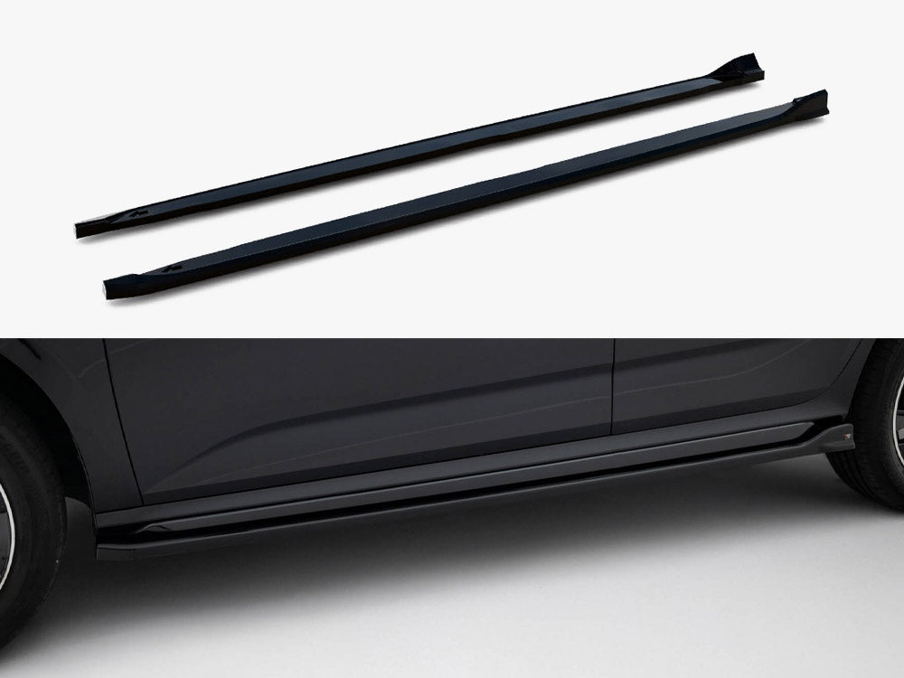 Side Skirts Diffusers compatible with Skoda Kamiq Monte Carlo Mk1 Facelift