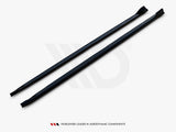 Side Skirts Diffusers compatible with Skoda Kamiq Monte Carlo Mk1 Facelift
