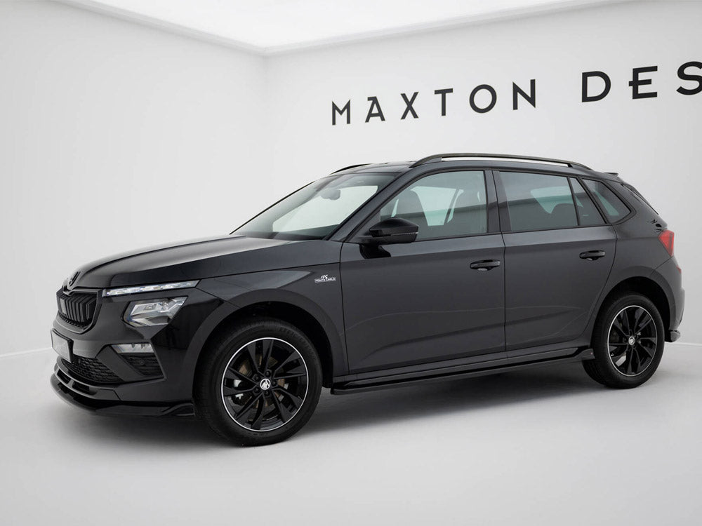 Side Skirts Diffusers compatible with Skoda Kamiq Monte Carlo Mk1 Facelift