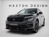 Front Splitter V.2 compatible with Skoda Kamiq Monte Carlo Mk1 Facelift