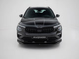 Front Splitter V.1 compatible with Skoda Kamiq Monte Carlo Mk1 Facelift