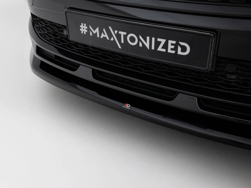 Front Splitter V.1 compatible with Skoda Kamiq Monte Carlo Mk1 Facelift