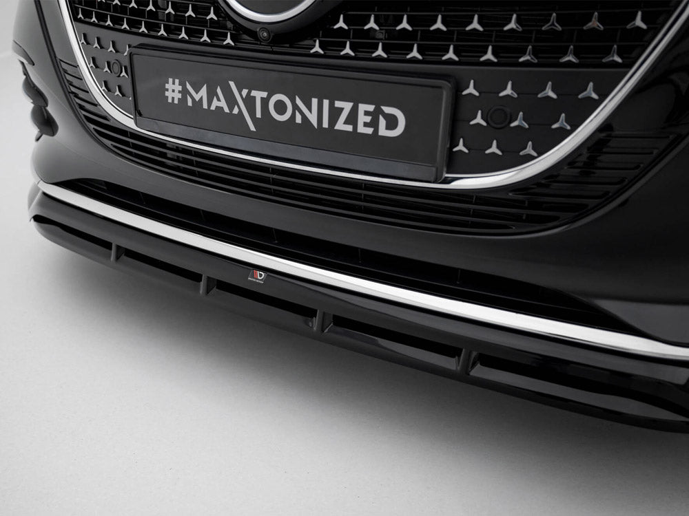 Front Splitter compatible with Mercedes-Benz V AMG Line W447 Facelift 2