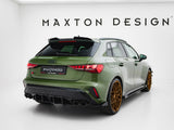 Street PRO Rear Diffuser compatible with Audi S3 Sportback 8Y Facelift
