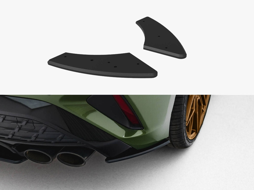 Street Pro Rear Side Splitters compatible with Audi S3 Sportback 8Y Facelift