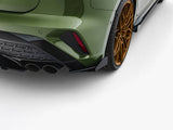 Street Pro Rear Side Splitters + Flaps compatible with Audi S3 Sportback 8Y Facelift