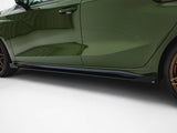 Street PRO Side Skirts Diffusers + Flaps compatible with Audi S3 Sportback / A3 S Line Sportback 8Y Facelift